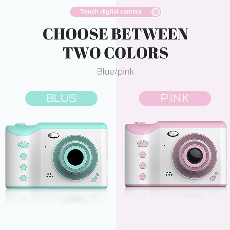 Kinderen Camera 2.8 "Ips Scherm Oogbescherming Hd Touch Screen Digitale Dual Lens 18MP Camera Voor Kinderen Kinderen verjaardag