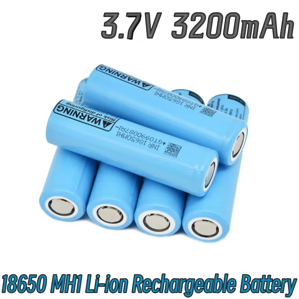 Nowy akumulator litowo-jonowy 18650 3,7 V 3200 mAh o wysokiej pojemności 10 A INR18650-MH1 18650 3,2 Ah + ładowarka