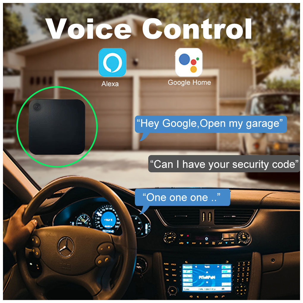 Garage Door Switch WiFi Garage Door Controller Remote Control Roll-up Gate Smart Timer Switch