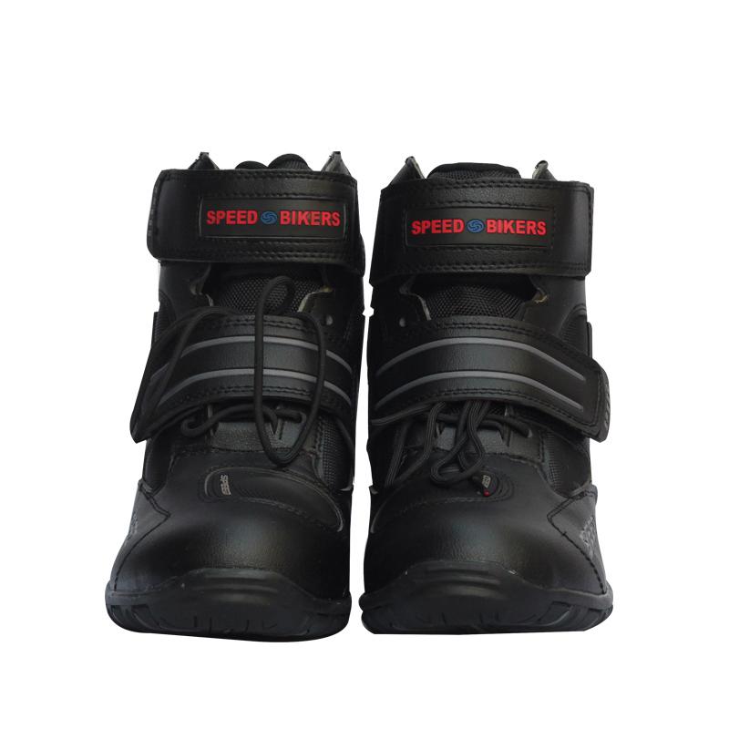 Soft Motorcycle Boots Biker Waterproof Speed Motorboats Men Motocross Boot Non-slip Motorbike Riding Shoes protection botas moto