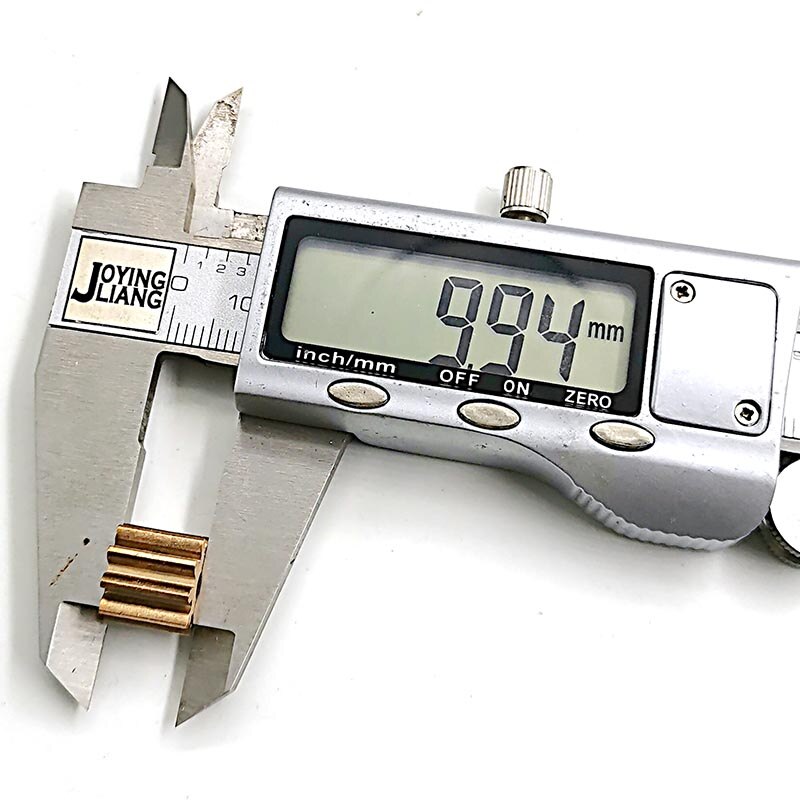 9 T 1 M Koper Gear Module 1.0 9 Tanden Binnendiameter 3.1 Mini Pinion 2 Stks/partij