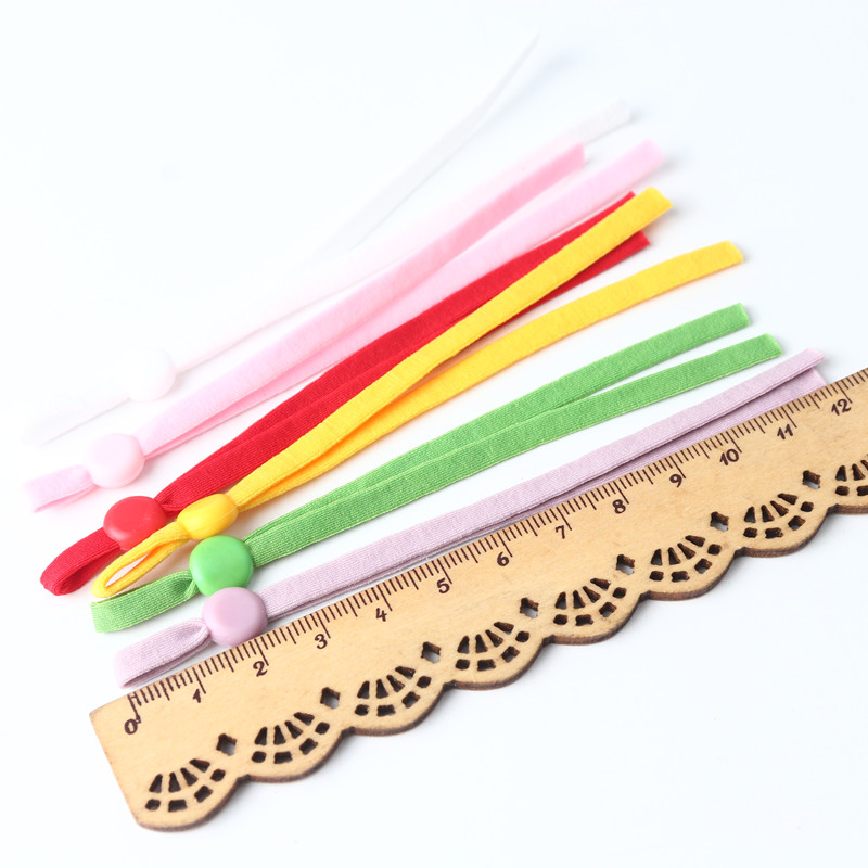 60 stück von Farbe Maske Elastische Band Nylon Elastische Handgemachte Diy Nähen Zubehör Einstellbare Maske Ohr Seil Material 11-12CM
