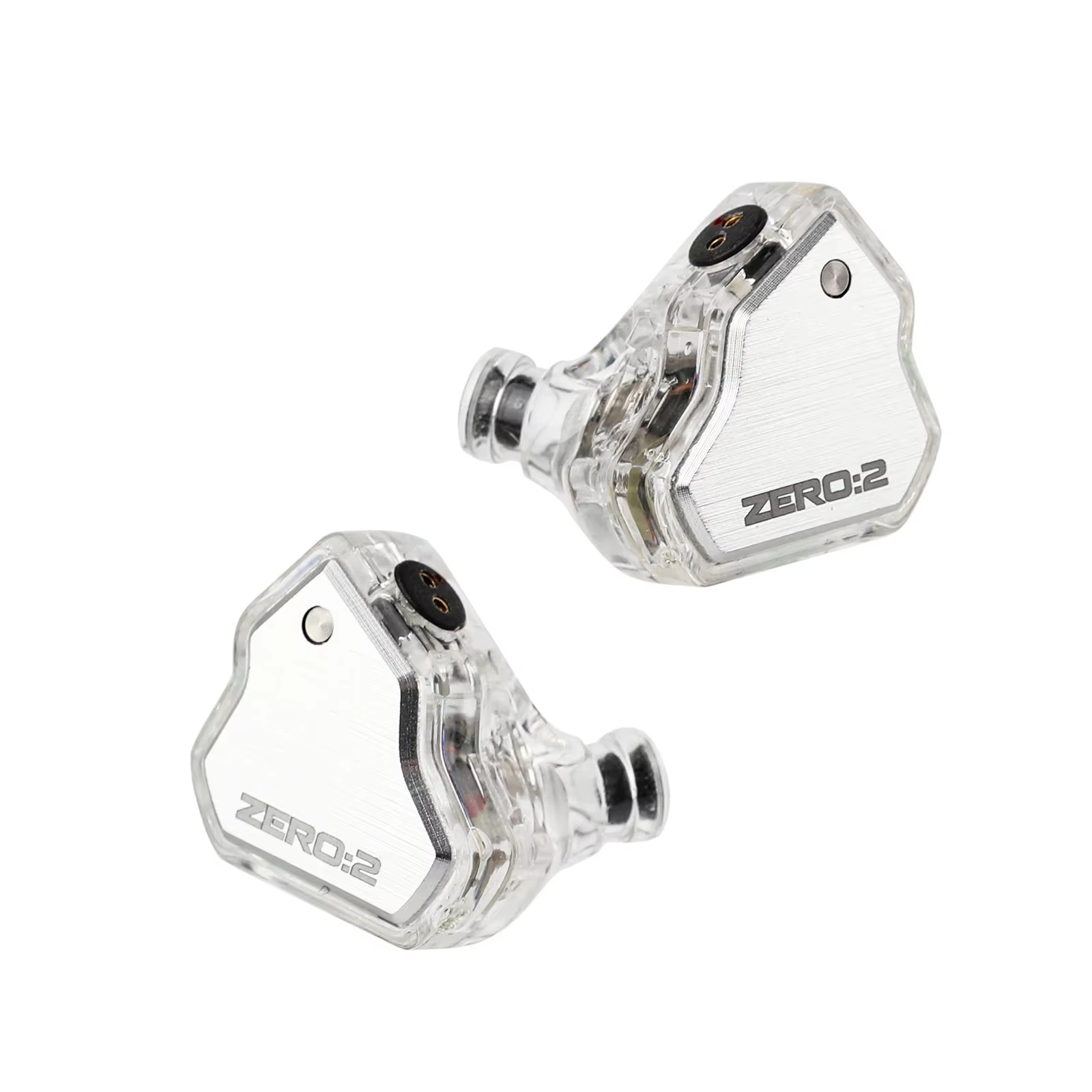 7 Hz X Crinacle Zero 2 Zaktualizowany sterownik dynamiczny 10 mm IEM Przewodowe słuchawki douszne Słuchawki do gier z kablem OFC IEM dla muzyka: Ciemnoszary