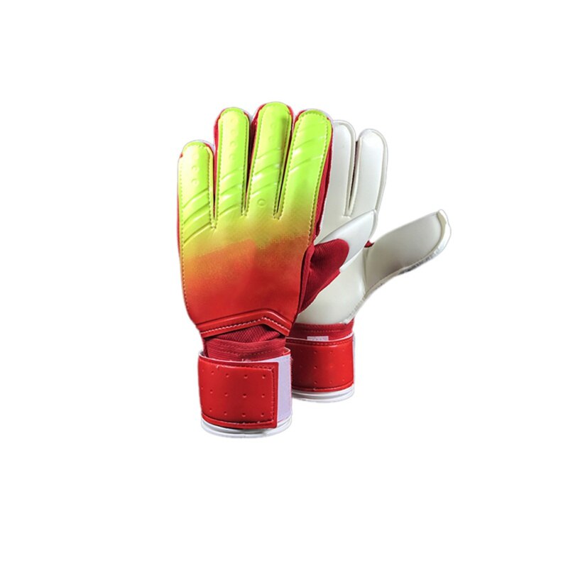 Guantes de látex grueso para nudillos, Color degradado, Portero De Fútbol, fútbol, talla 3