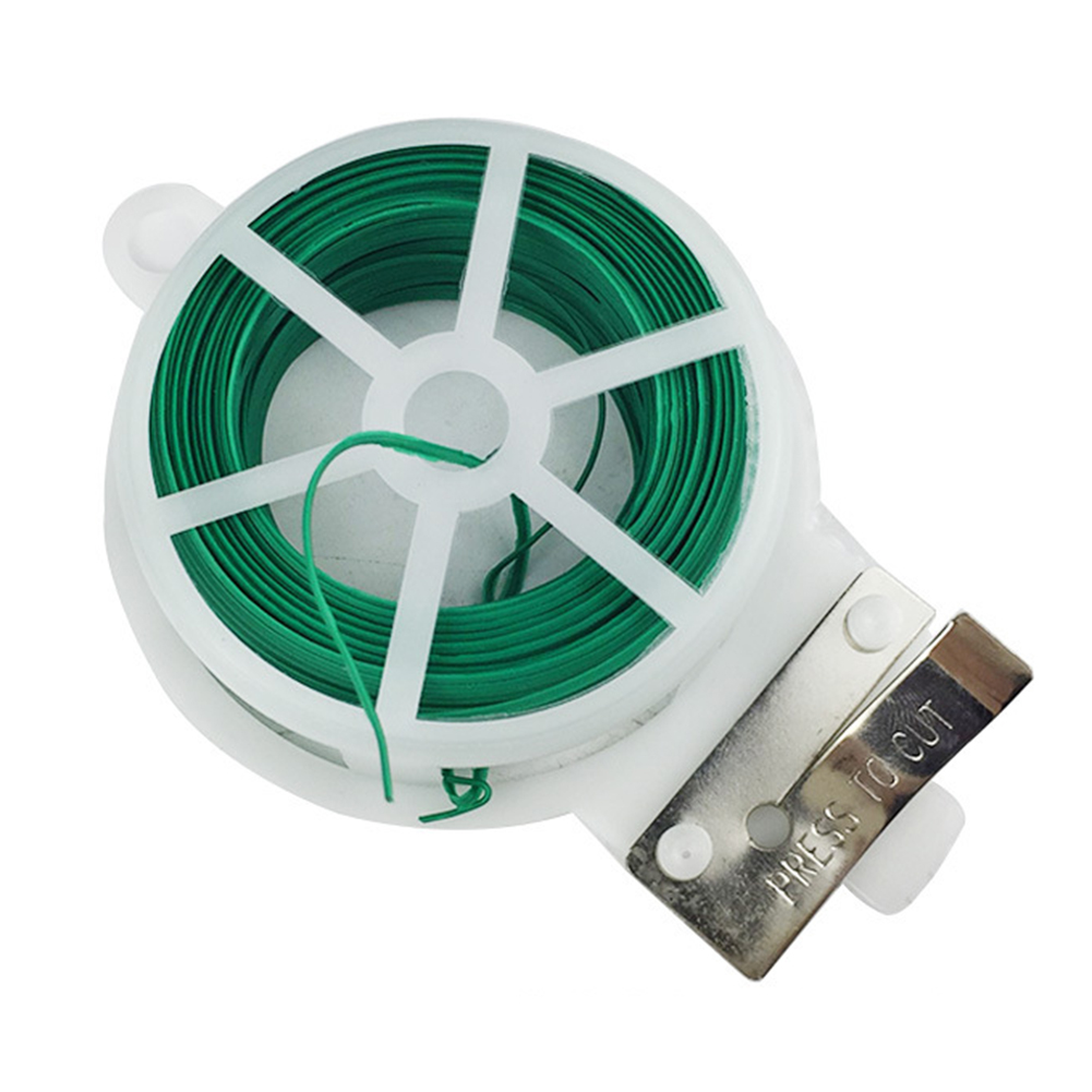 100M plantas lazos planta organizador de encuadernación Diy Cable de injerto Twist plástico accesorios de jardinería