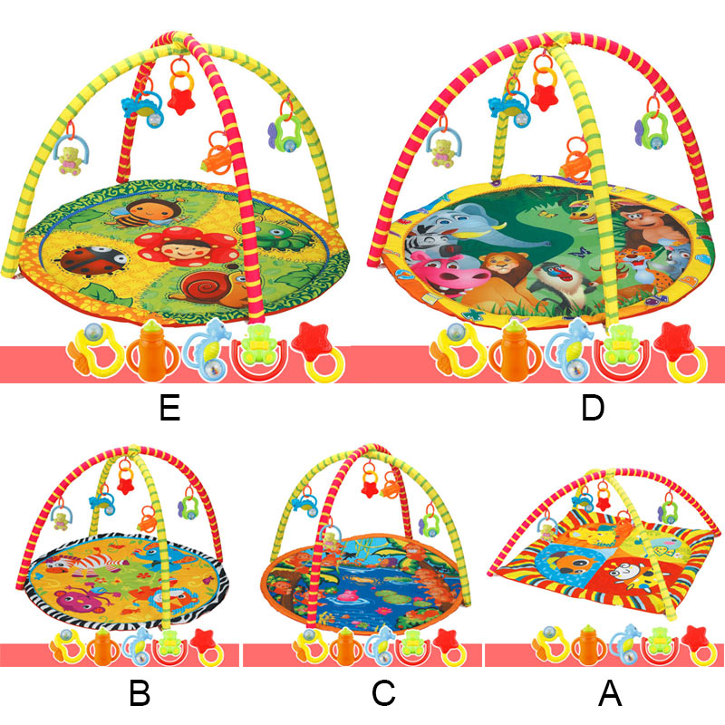 Kids Kinderen Baby Fitness Rek Spel Deken Kruipen Tapijt Mat Gym Speelgoed Intellectuele Ontwikkeling YH-17