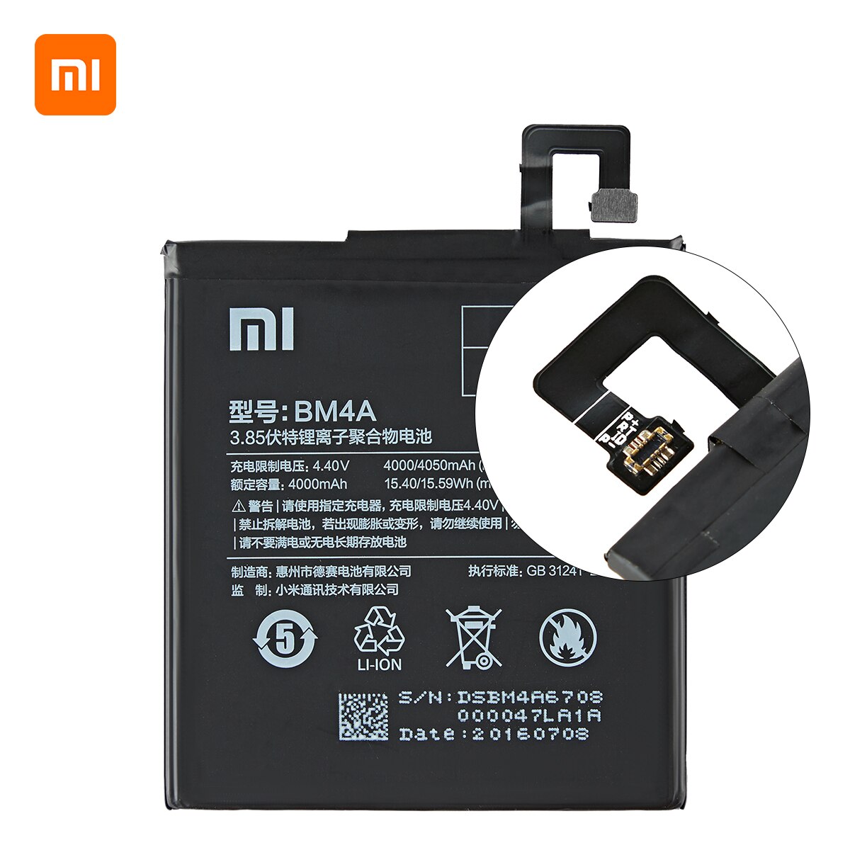 Xiao Mi 100% Orginal BM4A 4000 Mah Batterij Voor Xiaomi Hongmi Redmi Pro BM4A Telefoon Vervanging Batterijen + gereedschap