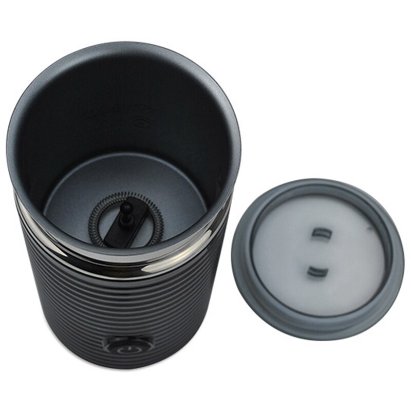 Automatische Warm En Koud Melkschuim Machine Thuis Cappuccino Maker Metgezel Melkopschuimer, Eu Plug