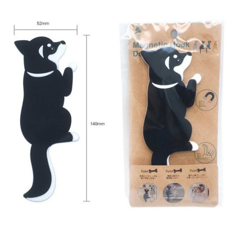 1Pcs Puppy Koelkast Magneten Haken-Multifunctionele Decoratieve Magneet Haken Leuke Refridge Magneten Verwisselbare Leuke Magneten