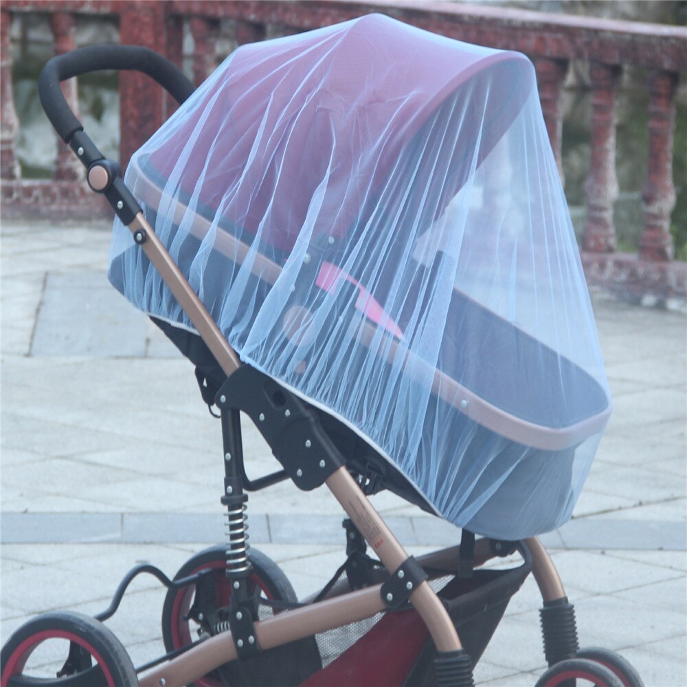 Carrito de bebé con mosquitera, 6 colores, red para cochecito de niño, dosel para cuna de bebé