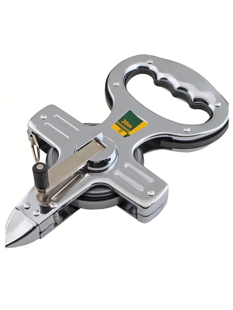 Portable Tape Measure Soft Leather Ruler Steel Tape Measure Soft Ruler 30/ 50/100/m Engineering Measuring Rule