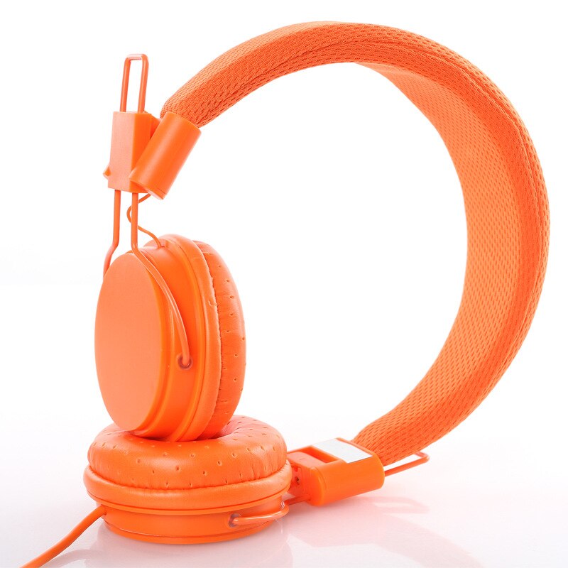 Stereo bas barn hörlurar med mikrofon musik hörlurar barn headset hopfällbara bärbara