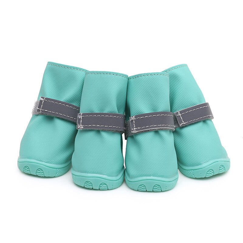 Chaussures de pluie chien imperméable pour petits chiens chaussures anti-dérapant chien de compagnie bottes de pluie pour Bichon Teddy