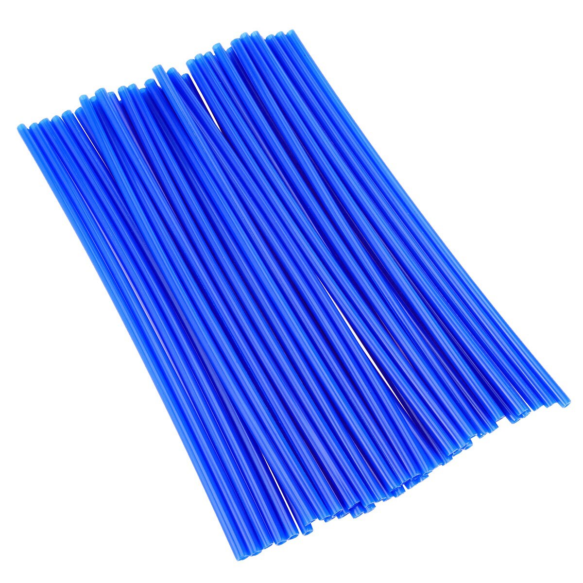 Fundas protectoras para radios de bicicleta, cubiertas decorativas para llanta de rueda de bicicleta de montaña y carretera, 75 Uds.: blue