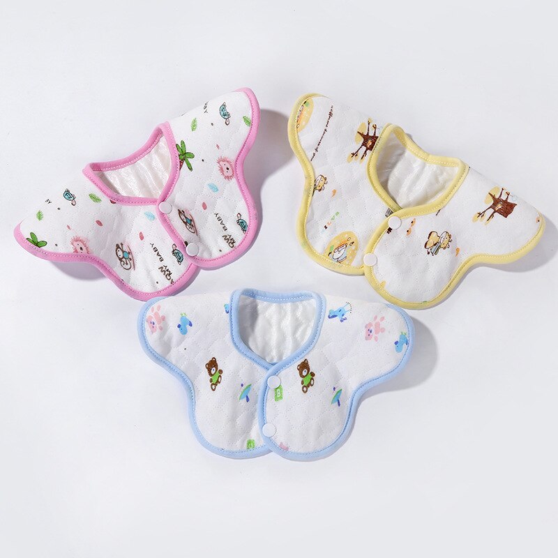 Roterende Katoen Mode Bloemblaadje Bloem Type Speeksel Handdoek Slabbetjes Mooie Bloem Stijl Baby Waterdichte Bib Meisjes Jongens Feeding Slabbetjes