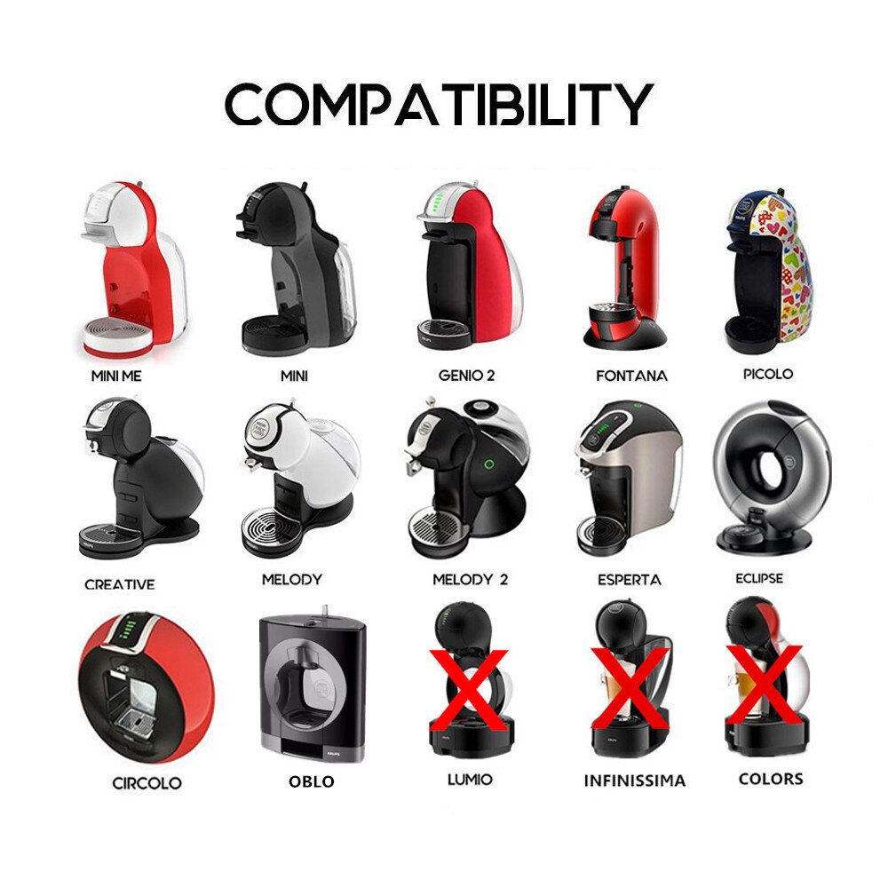 3 kpl/pakkaus käyttö 150 kertaa dolce gusto kahvikapseli muovikapseli uudelleen täytettävä uudelleen käytettävä yhteensopiva nescafe dolce gusto täyttöpakkauksen kanssa