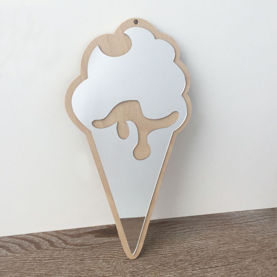 Ins Nordic Style Wall Decor Kid Children's Room Decoration Acrylic Mirror Self-adhesive Spot Living Room Bedroom Wall Decorative
