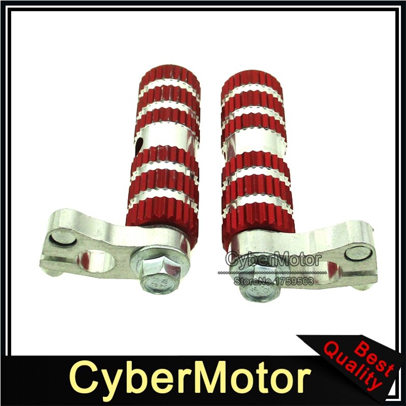 Aluminium Racing Voetsteunen Voetsteun Pinnen Voor 2 Takt 47cc 49cc Minimoto Pocket Bike MTA1 MTA2