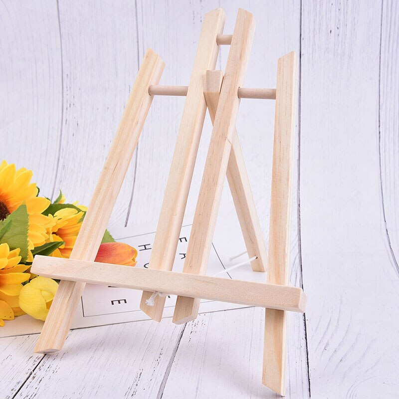 30cm bokbord trä staffli målning hantverk trä stativ för konst leveranser