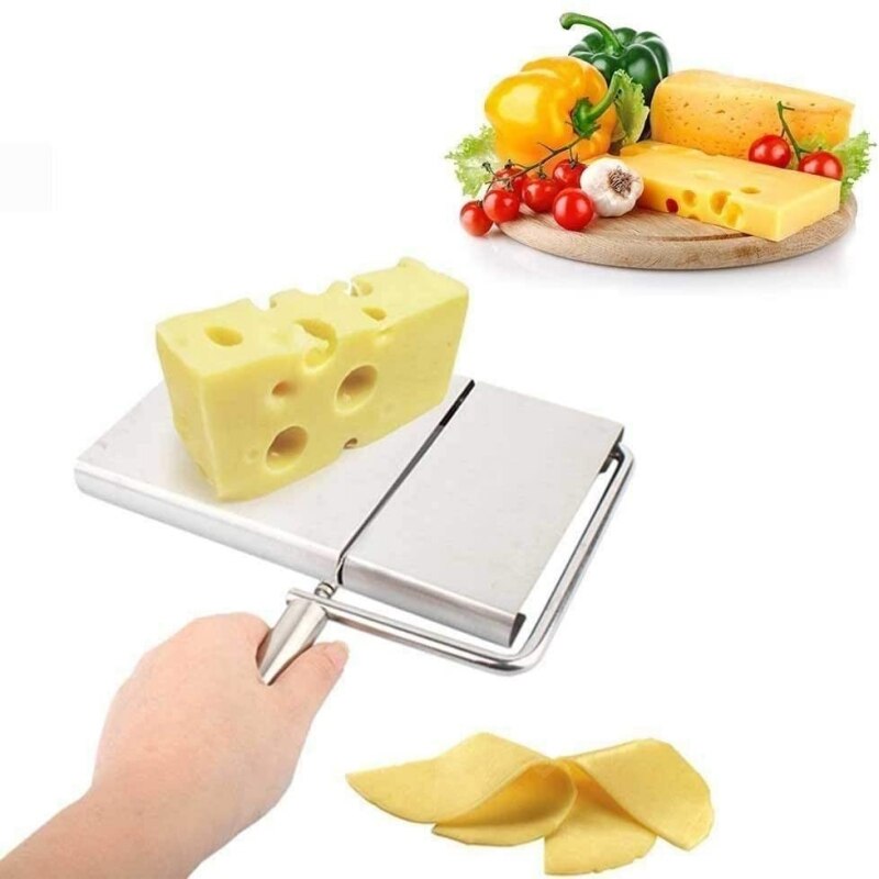 Kaasschaaf Kaas Boter Snijden Koken Bakken Dessert Tool Keuken Rasp Herbruikbare Rvs Vervanging Snijden Draad