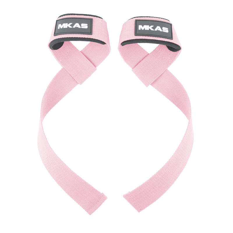 Krafttraining Hartgriffgürtel Fitness Anti-Rutsch-Kraftgürtel, Gewichtheben ÜSpund Druck Handgelenk Bandage Bandage: Rosa