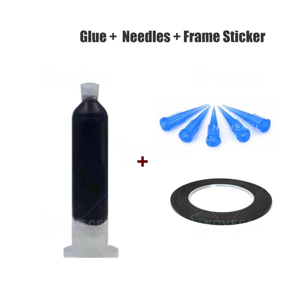 2MM 3MM 5MM Green Foam Double Sided Tape Edge Screen Frame Glue Strong Adhesive Sticker Mobile Phone Tablet Screen Repair