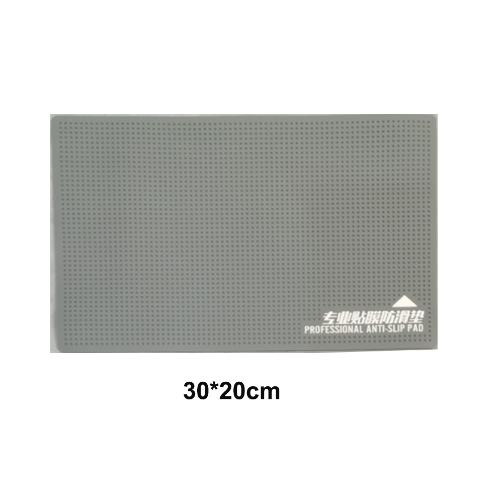 Almohadilla antideslizante de silicona FONLYU, hoja de hidrogel para teléfono móvil, herramientas de laminación de película, pegatina trasera, herramienta de reparación de teléfono móvil: Linen