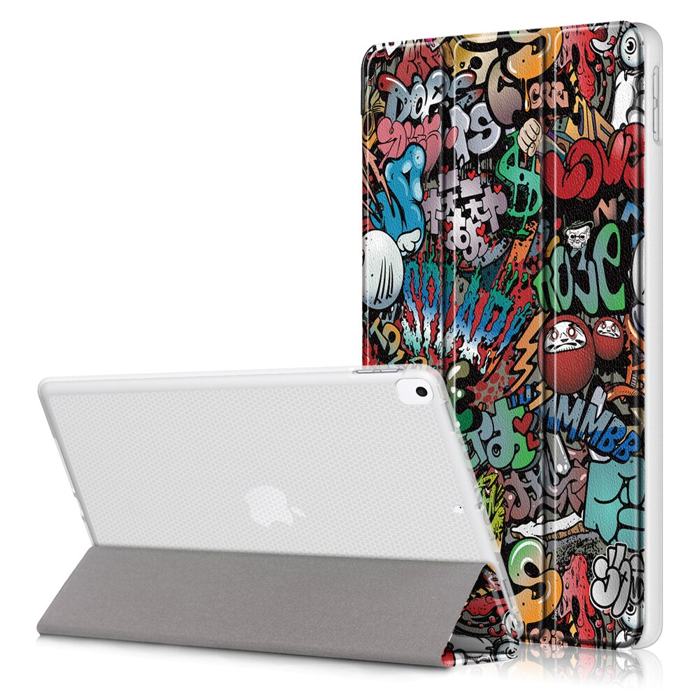 Ipad cover til ipad 7th generation etui, ipad 10.2 etui med auto wake/sleep, ipad 10.5 & ipad air 3 beskyttelsescover: Ty
