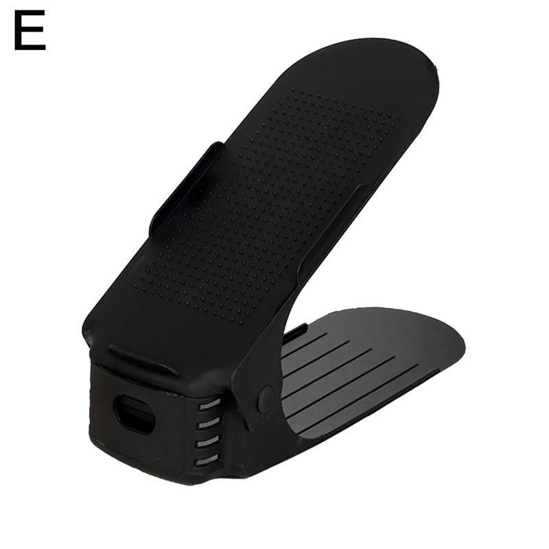 Adjustable Shoe Rack Three-speed Thickened Home Essential Removable Shoe High Storage Organization Product Rack And Qua X6g5: E