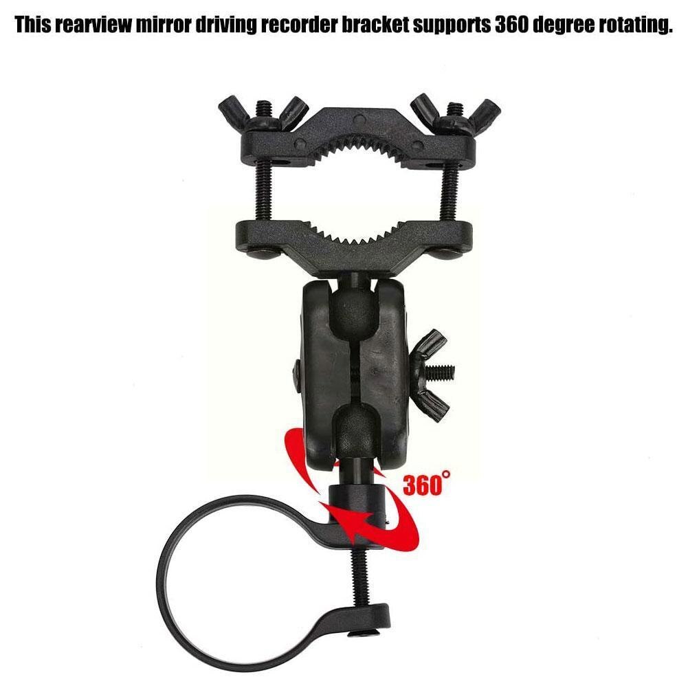 360 Graden Roterende Rijden Recorder Beugel Auto Dash Camera Beugel Spiegel Cam Video Recorder Achteruitkijkspiegel Houder Drivin U5Z6