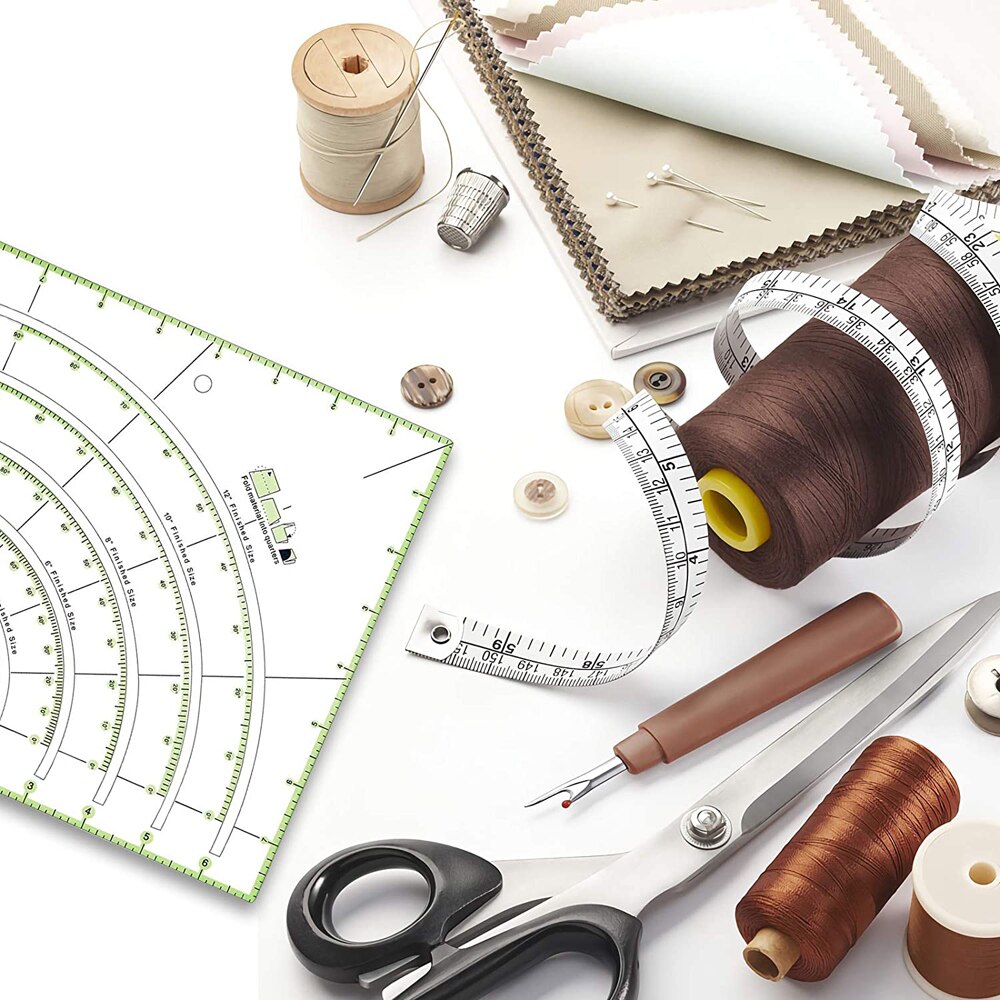 1pc Multifunctional Patchwork Cloth Quilting Ruler for Sewing Accessories Patchwork Tools DIY Sewing Craft Tools