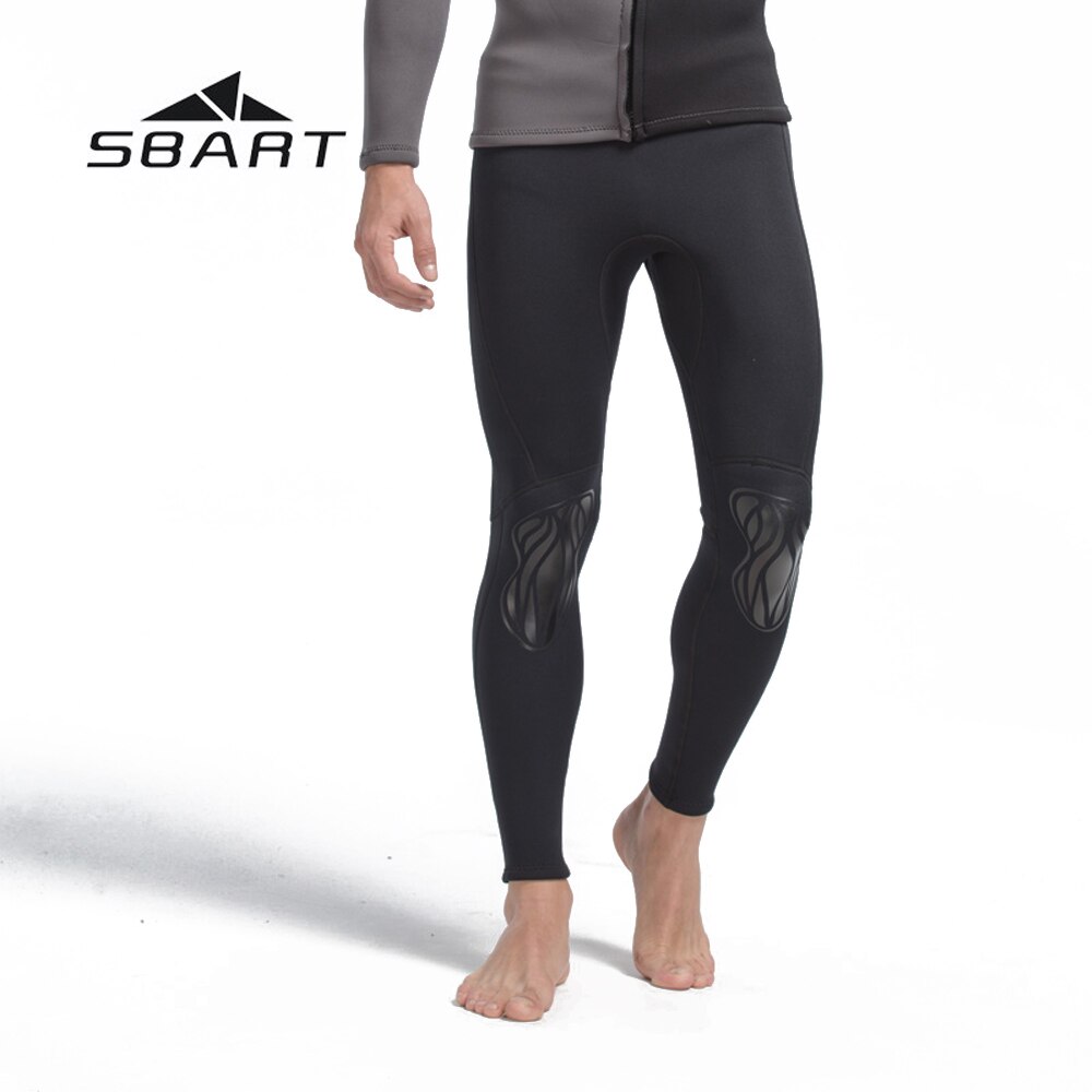 Sbart 3mm neopren menn dykking tighte bukser svømming badetøy kite surfing tights leggings våtdrakt windsurfing rashguard