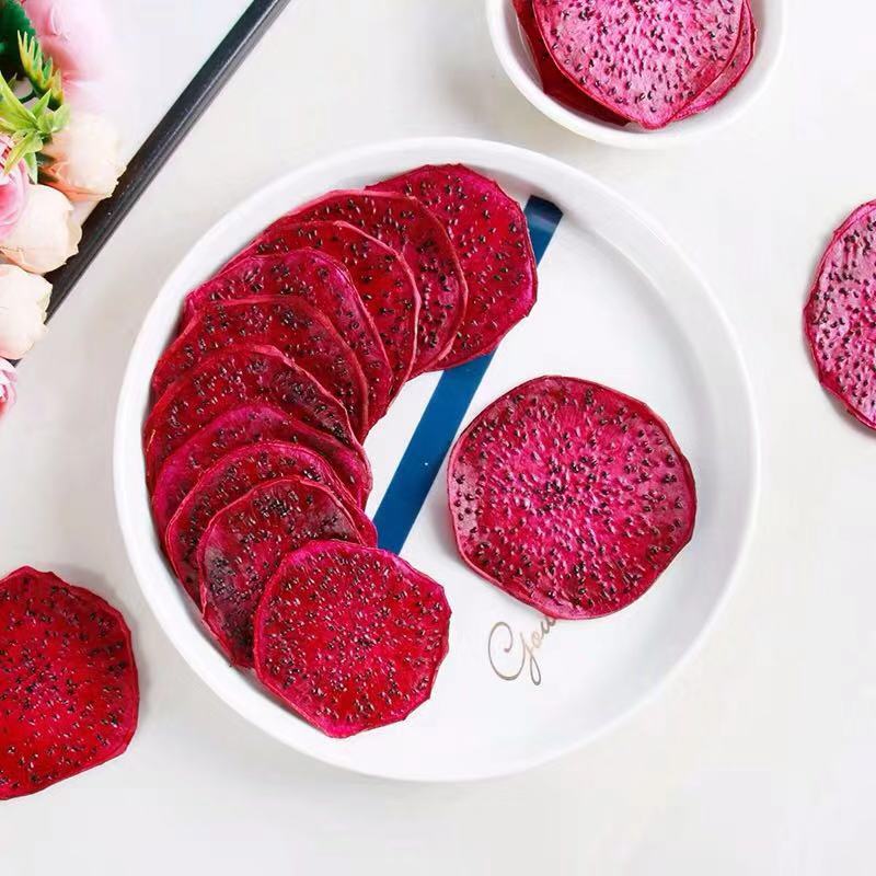 Biologische Gedroogde Fruit Gesneden Diy Handgemaakte Kaars Maken Levert Oranje Markisa Watermeloen Wax Decoratie Voor Foodies: Red Pitaya 50 g