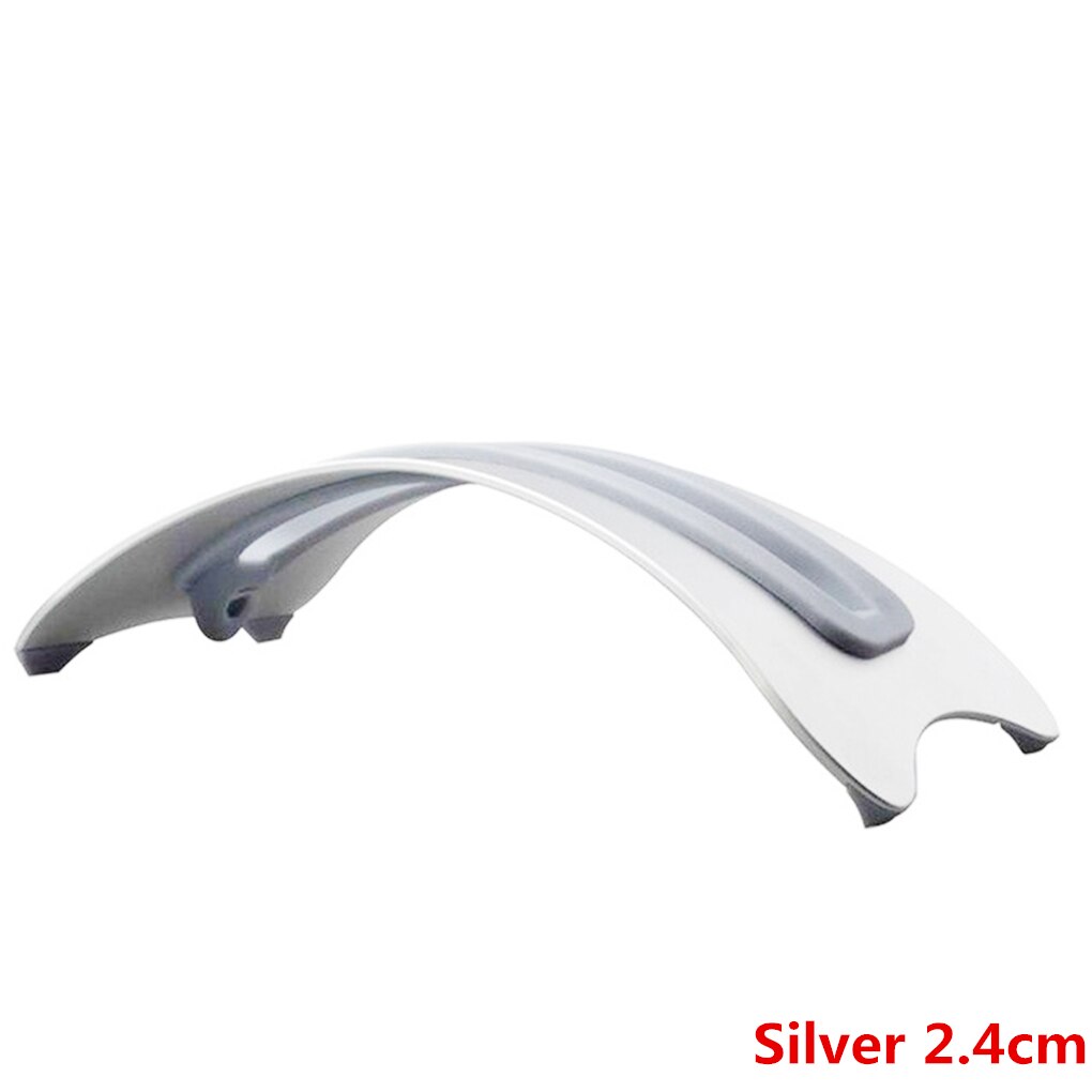 Portable Laptop Stand Aluminum Alloy Stable Vertical Storage Rack Desktop Erected Holder Space Saving Anti Slip For Macbook Pro: Silver 2.4cm