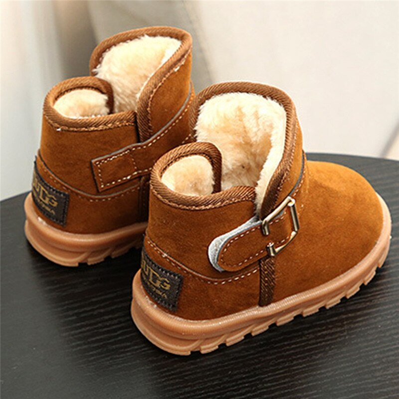kids winter boots Infant Toddler Baby Girls Boys Casual Snow Boots Buckle Ankle Shoes #2N04
