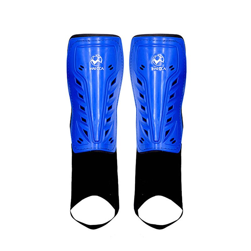 1 paio di parastinchi da calcio per giovani adulti calzini parastinchi da calcio protezioni per polpacci protezioni per gambe imbottite: blue