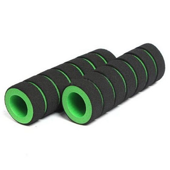 Double Lock on Locking Bmx Mtb Mountain Bike Cycle Bicycle Handle Bar Color:Green+Black
