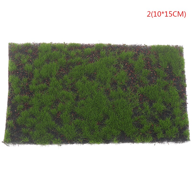 DIY Artificial Grass Board Wedding Mini Garden Micro Landscape Decor Accessories Simulation Moss Turf Lawn Wall Green Plants: A2