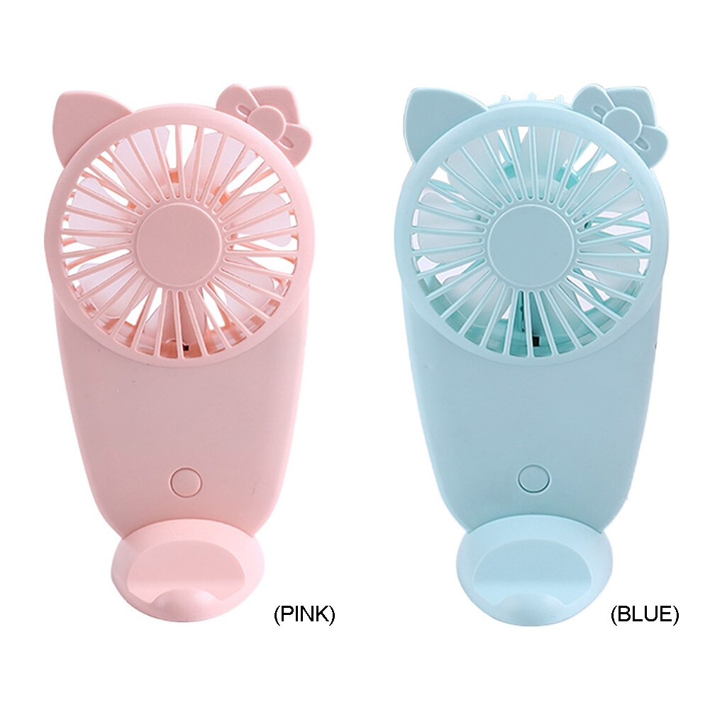 USB Mini Fan Phone Holder Bracket Portable Electric Handheld Air Cooler Fan Student Home Travel Outdoor Ventilador