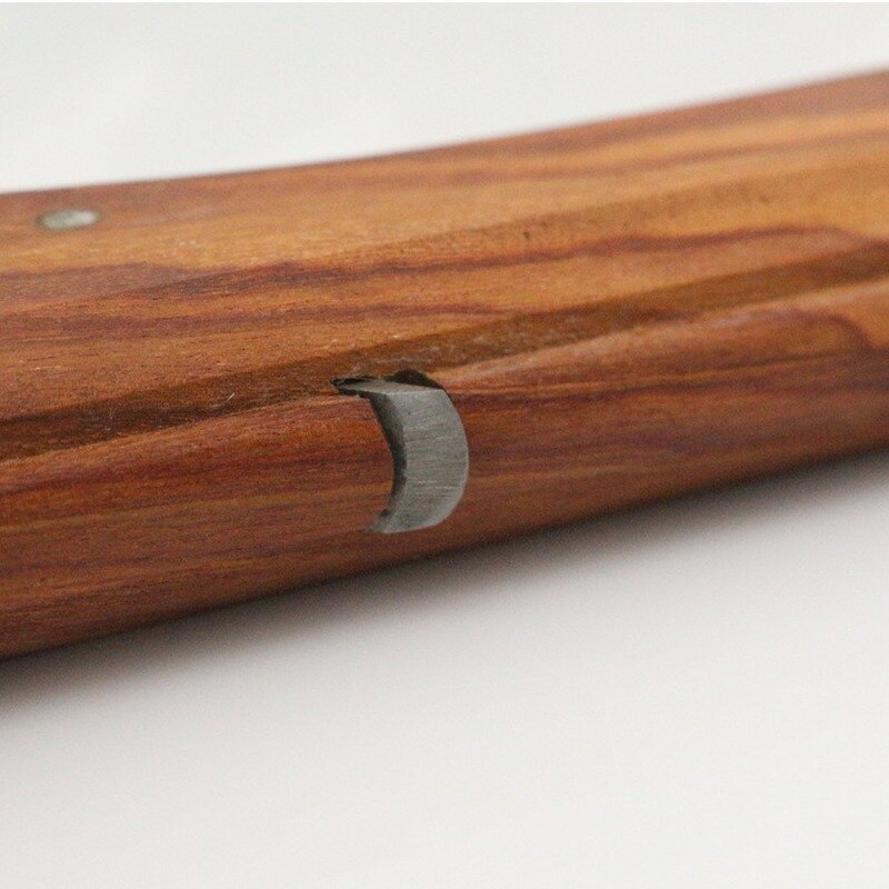 1 PC Convex Plane Woodworking Rosewood Hand Plane DIY Carpenter 10mm Grooving Wood Planers Edge Chisel Tool Mini Hand Tool