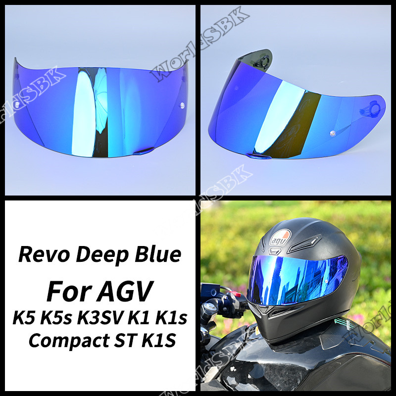 Helmvisier für AGV K1 K5 K3SV Motorrad abnehmbare Helmbrille Motorradhelmlinse