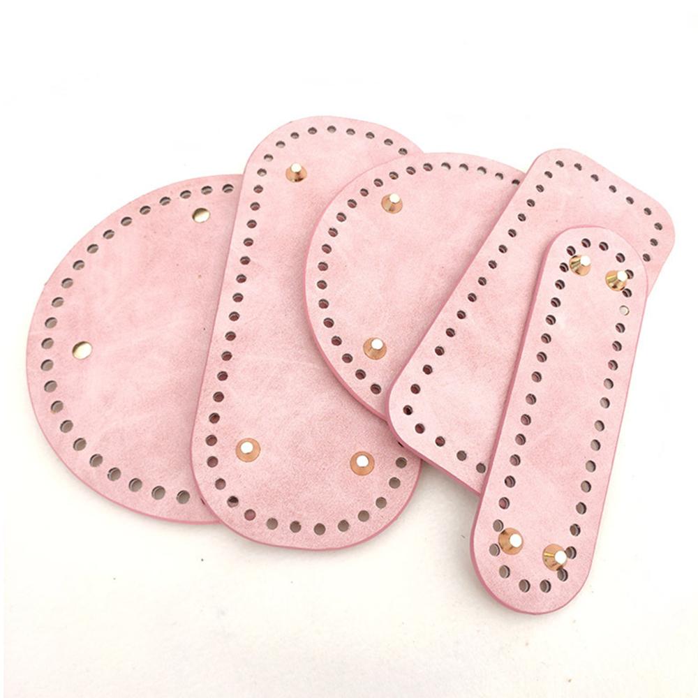 Knitting DIY Bag Cushion Base with Holes Crochet Handbag Shoulder Pack Insert Pad