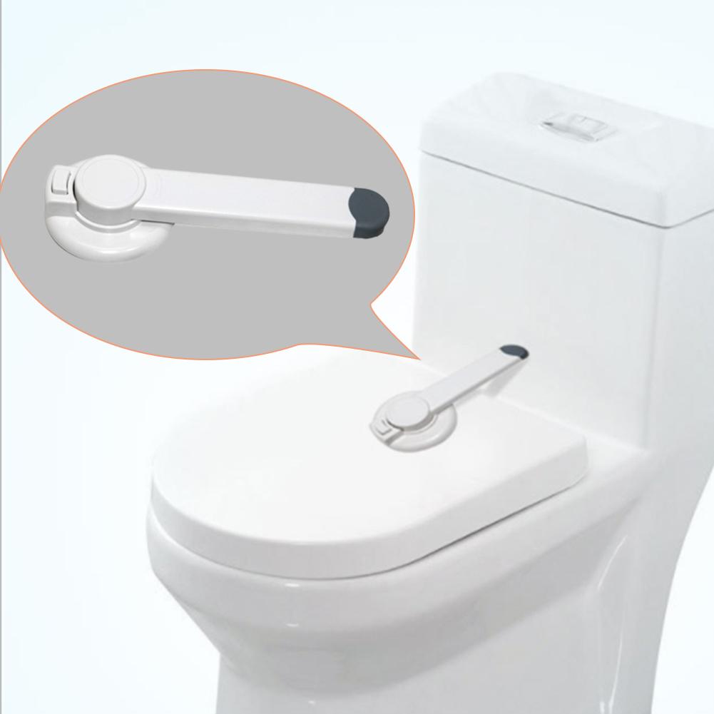 Child Safety Lock Indoor Toilet Drawer Lock Baby Anti-pinch Hand Safety Lock Corner Drawer Protection Lock Toilet Lock