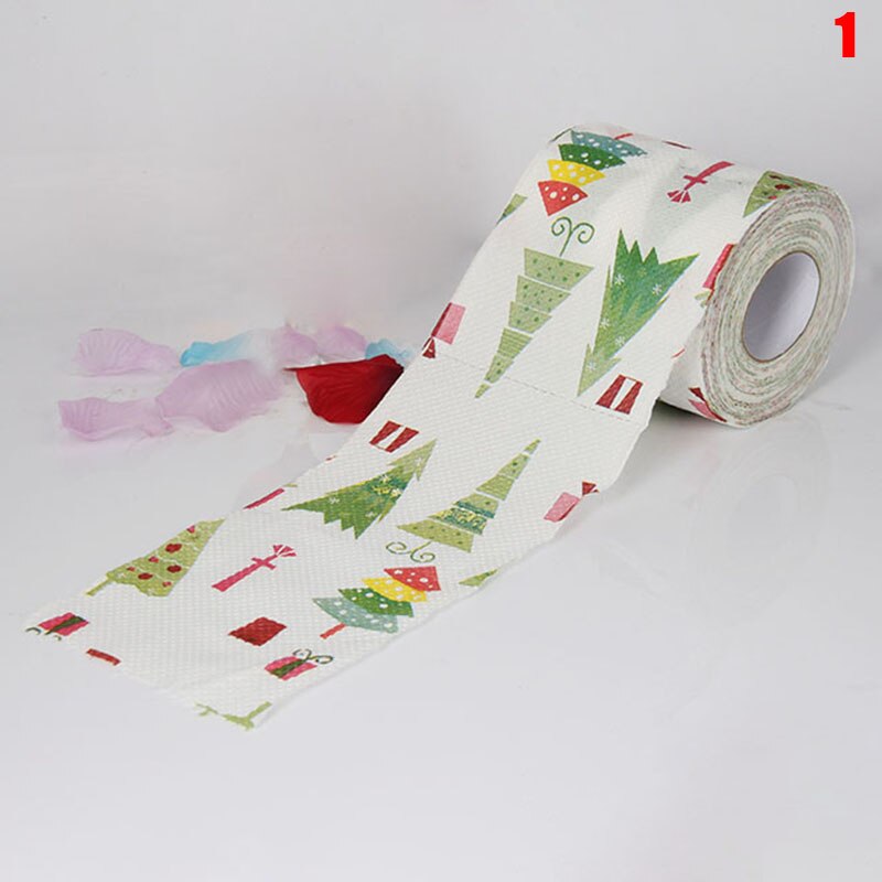Rollo de papel higiénico para decoración, Navidad, hogar, Reno, Papá Noel, árbol de Navidad: 1