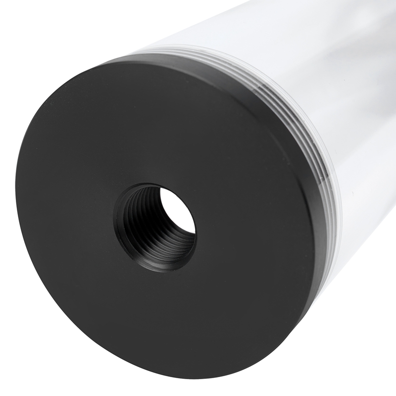 210MM longueur 50MM diamètre cylindrique refroidi à l'eau réservoir accessoires complet PMMA réservoir d'eau refroidissement par eau ordinateur