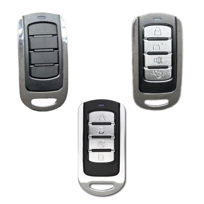 Wireless Garage Remote Electronic Gate Control 433mhz Key Fob Command Hand Transmitter for Shutter Door Siren Garage