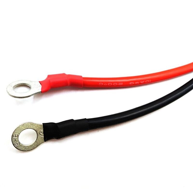 Battery Charging Cable SAE to O Ring Terminal Connectors Harness 10AWG SAE Cable
