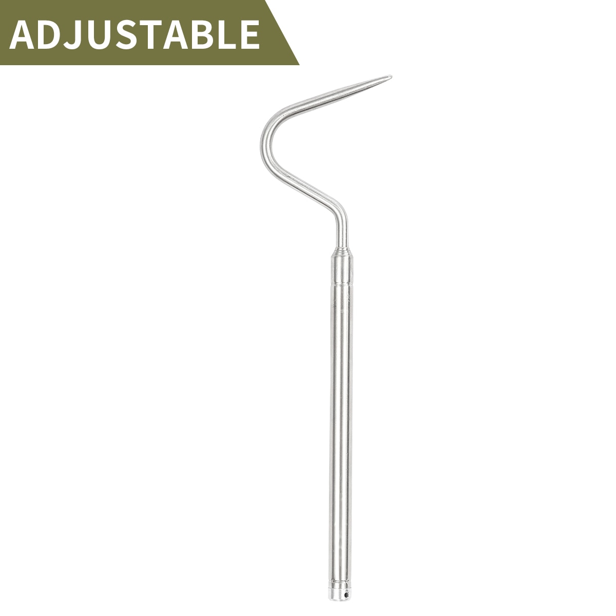 Durable Telescopic Reptile Snake tongs Stick Snake Catcher Snake Clamp Grabber Wide Jaw tongs Tool Heavy Duty Stainless Steel