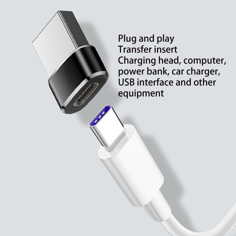 thumbnail interactive-video image 1 of 2-Pack USB-C 3.1 Female To USB 3.0 Type-A Male Adapter – Red/Black/Silver, Universal 1 of 3