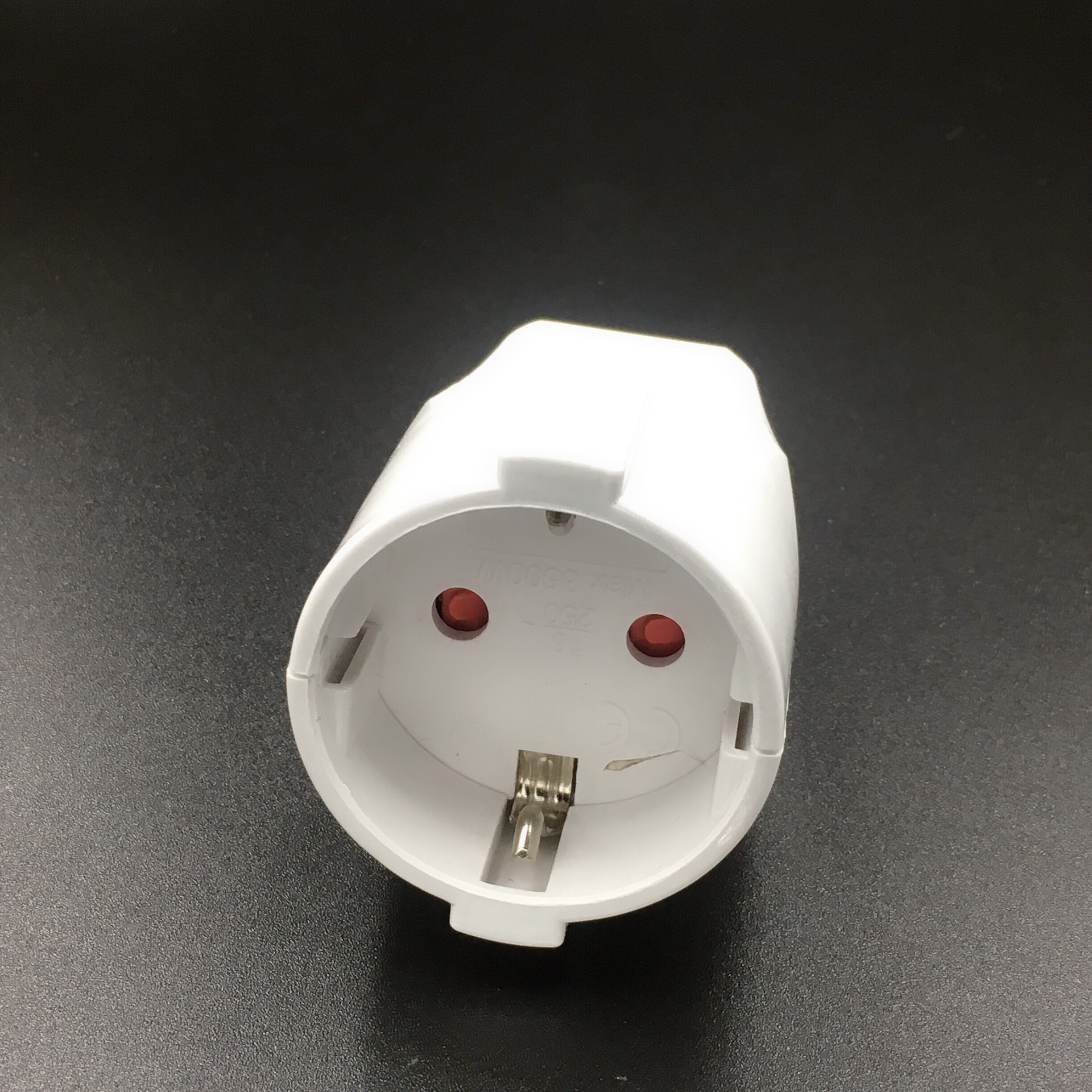Euro German standard Extension Cord Connection Plug Male Female Butt EU Plug Socket 16A 250V Grounded Power Cable Connector